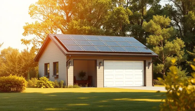 Solar-Powered Garages