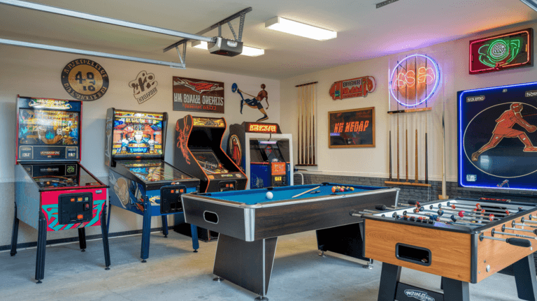 garage game room