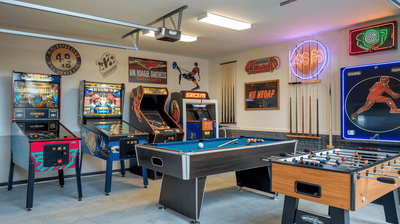 garage game room