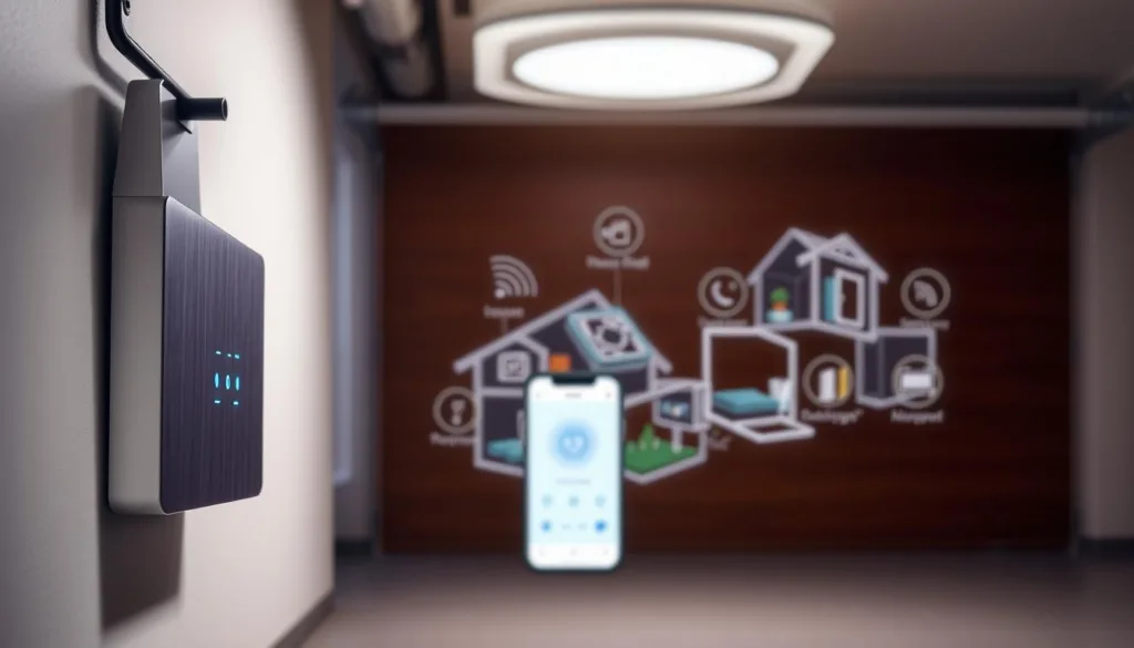 features of smart garage door openers