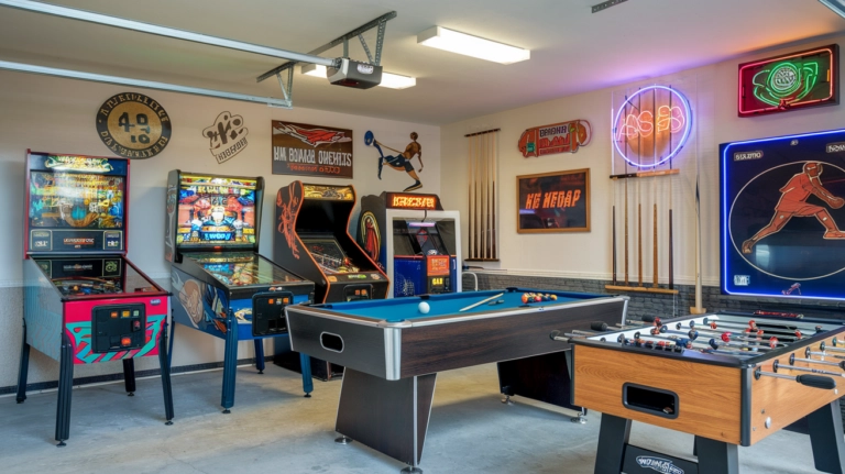 garage game room