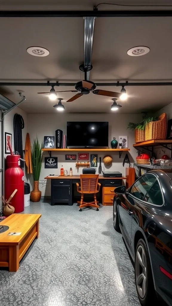 A serene winter scene with snow-covered ground and trees.