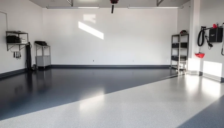 Garage Floor and Wall Color Combinations