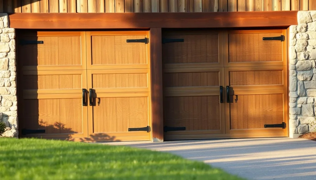 durable wood garage doors durable wood garage doors