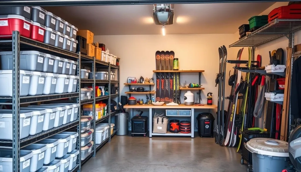 garage storage solutions winter